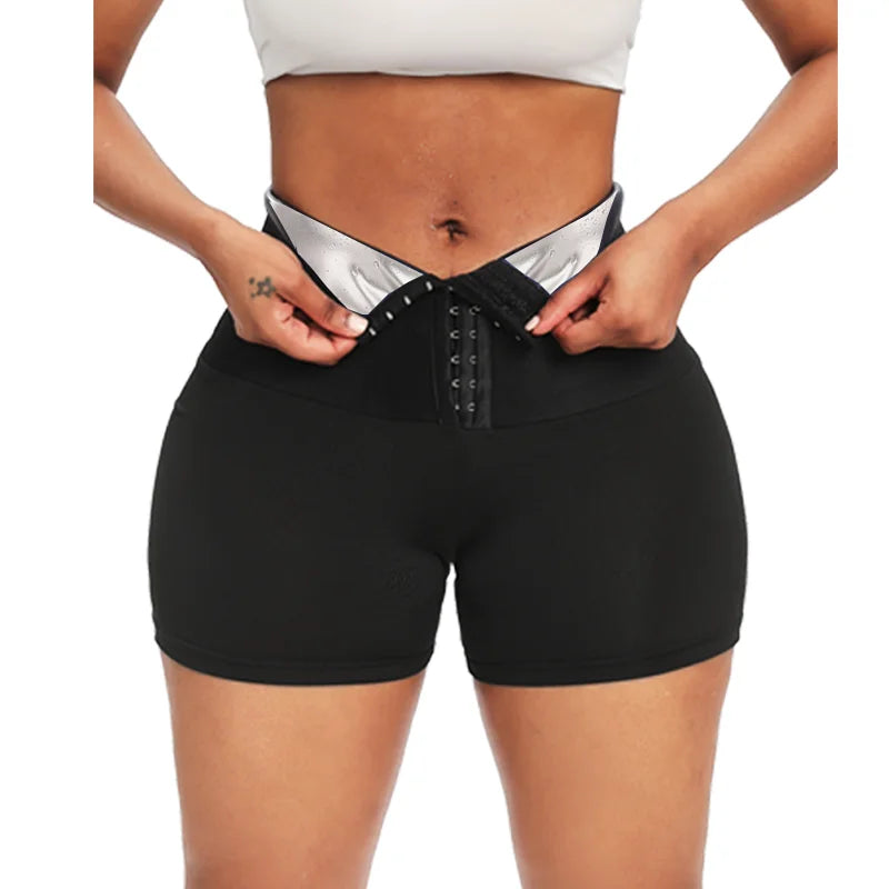 Sweat Sauna Short Minceur – Taille Entraîneur & Ventre Plat - dmdshop