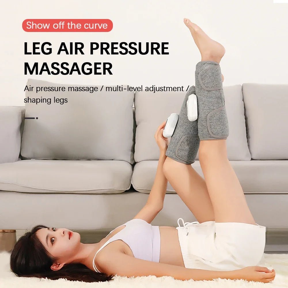 Masseur de Jambe Électrique - Massage Sans Fil à Compression d’Air Rechargeable - dmdshop