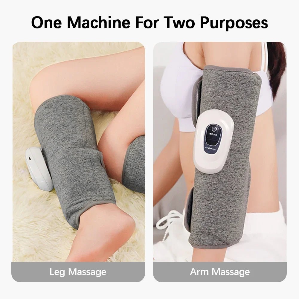 Masseur de Jambe Électrique - Massage Sans Fil à Compression d’Air Rechargeable - dmdshop