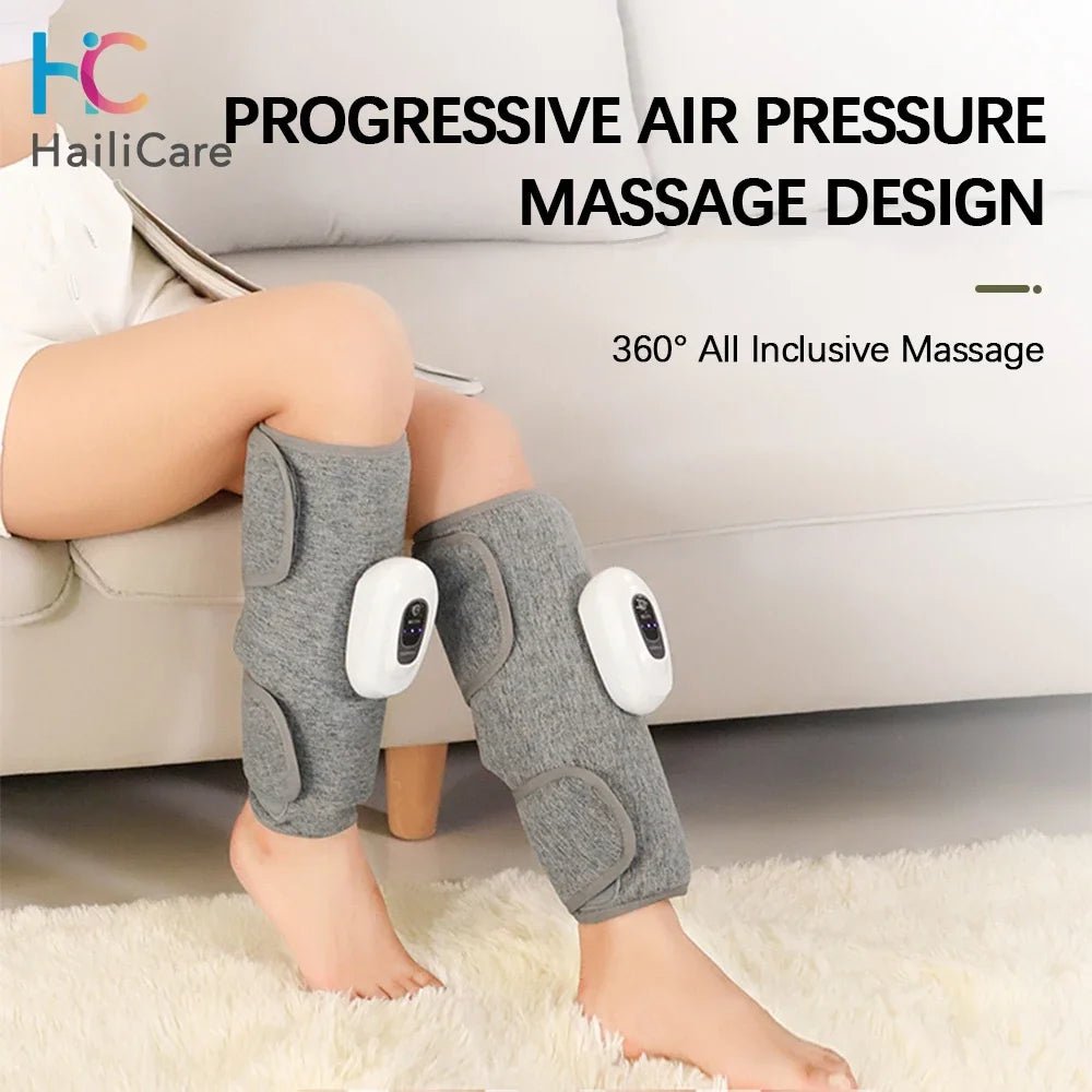 Masseur de Jambe Électrique - Massage Sans Fil à Compression d’Air Rechargeable - dmdshop